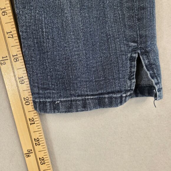 NY&C Soho Skinny Crop Jeans Women's Size 0 (28x20) Low Rise Denim - Picture 9 of 10